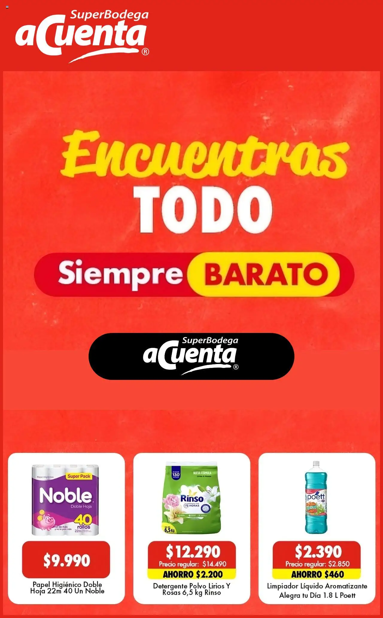 Super Bodega aCuenta Ofertas > válido desde 25.09.2025 > número de página 1