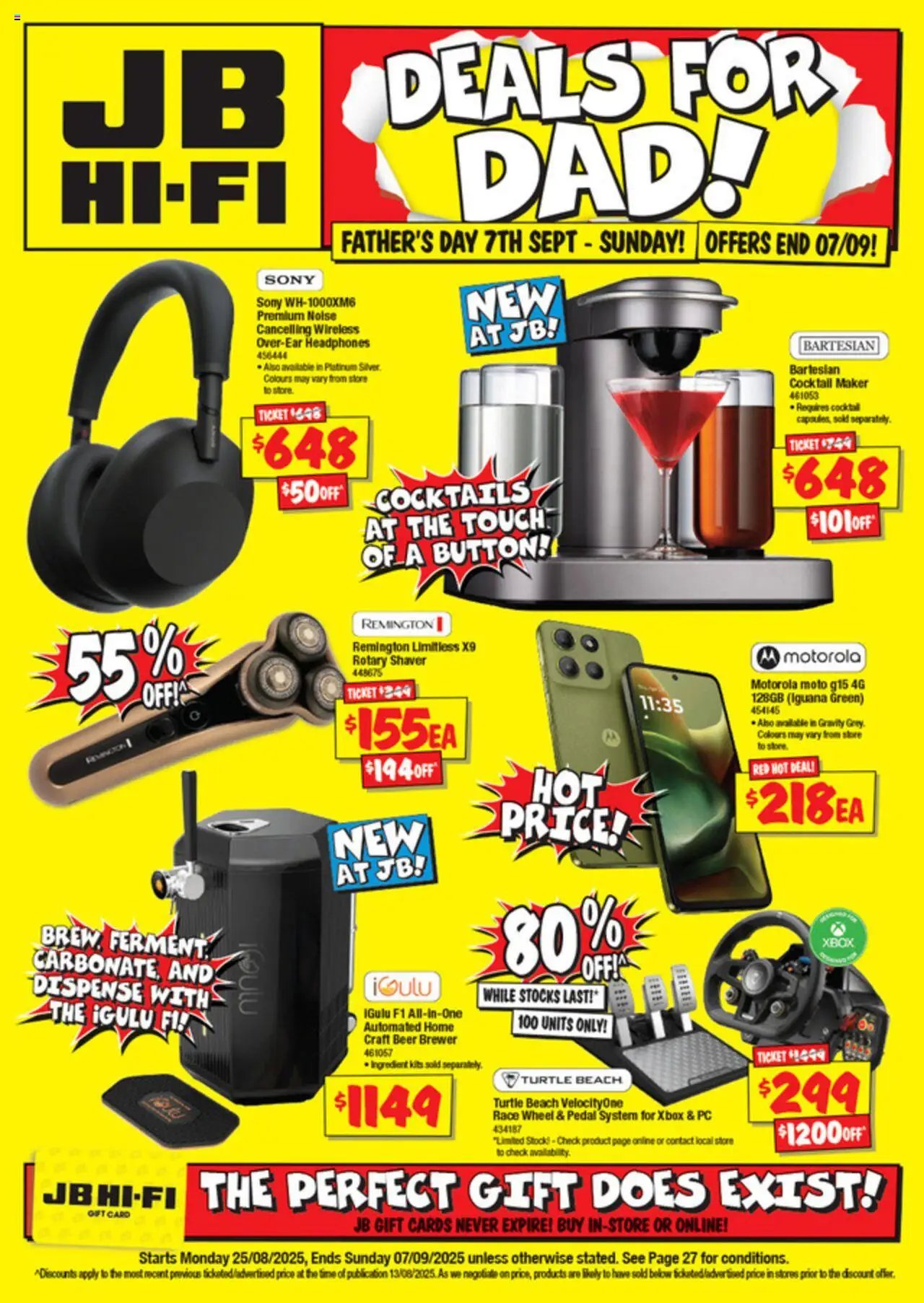 Catalogue JB Hi-Fi catalogue valid from 25 Aug 2025 - page 1