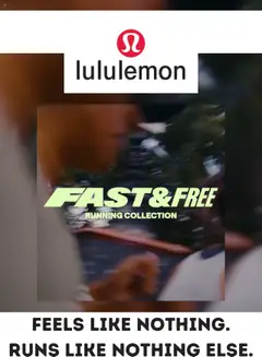 Preview of leaflet Flyer / circulaire from shop Lululemon is valid from Aug 07, 2025