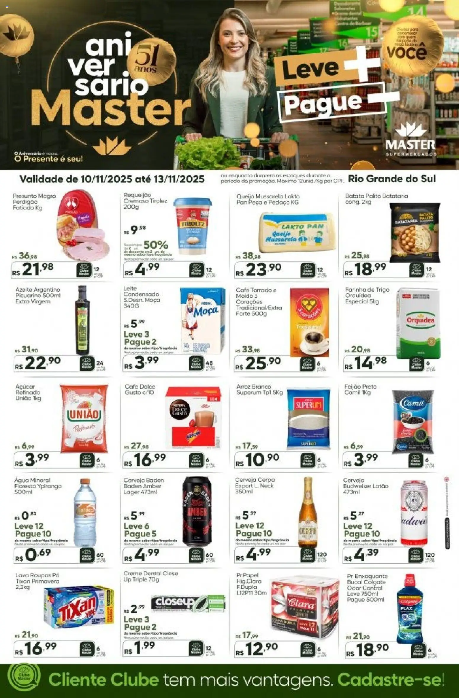 Pré-Visualização do folheto "Ofertas da semana" da loja Master válido a partir de 10/11/2025
