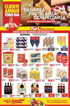 Pré-Visualização do folheto "Ofertas Padaria" da loja Fort Atacadista válido a partir de 01/12/2025
