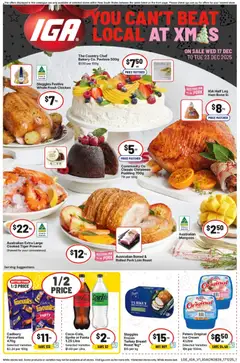 Preview of catalogue Catalogue NSW from shop IGA valid 17/12/2025