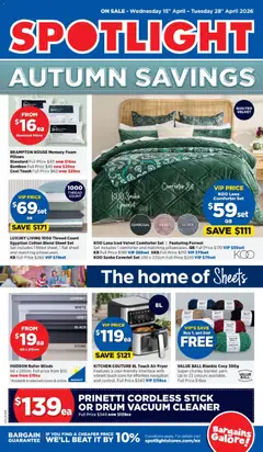 Preview of catalogue Spotlight catalogue from shop Spotlight valid 15 Apr 2026