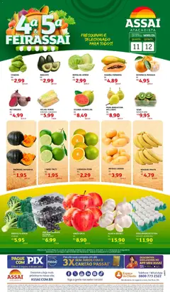 Pré-Visualização do folheto "Assaí Atacadista ofertas - GO" da loja Assaí Atacadista válido a partir de 11/03/2026