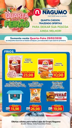Pré-Visualização do folheto "Ofertas da semana" da loja Nagumo válido a partir de 25/02/2026