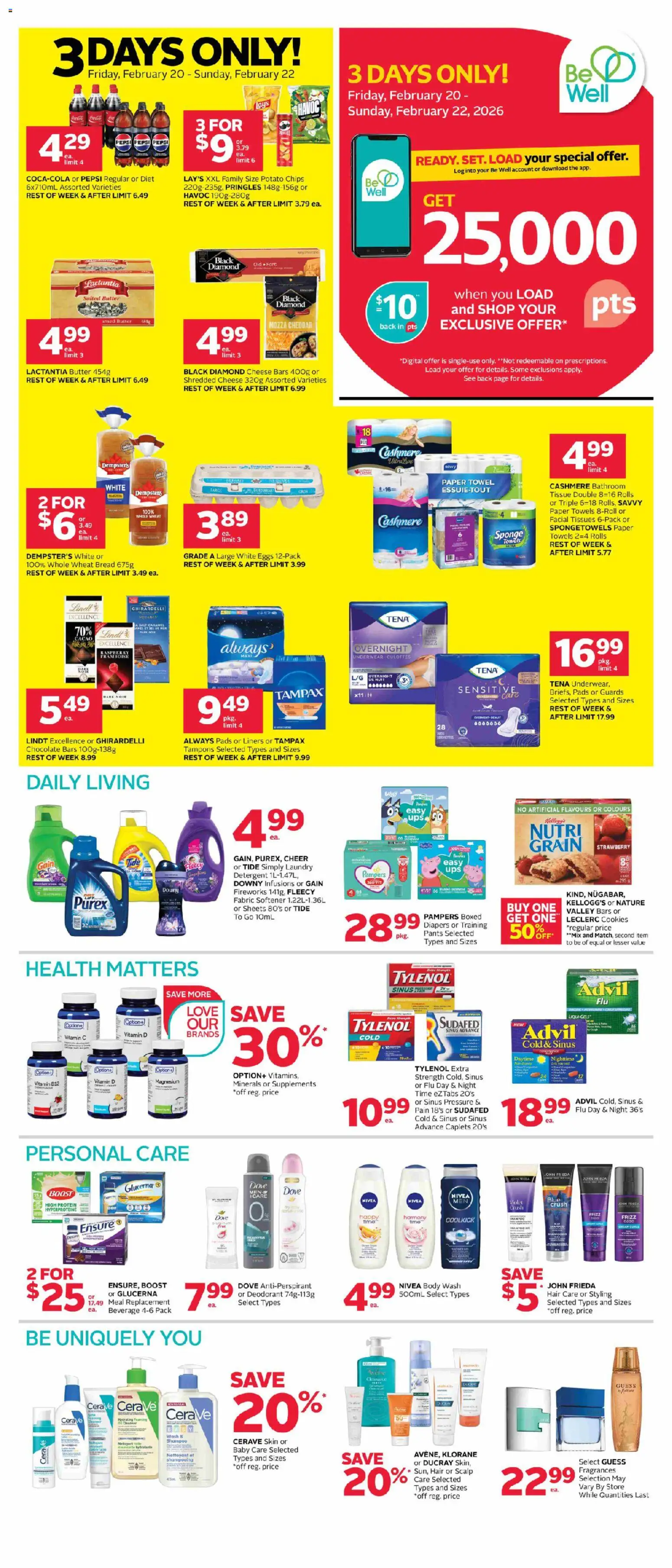 Preview of leaflet Weekly flyer / circulaire from shop Rexall is valid from Feb 20, 2026