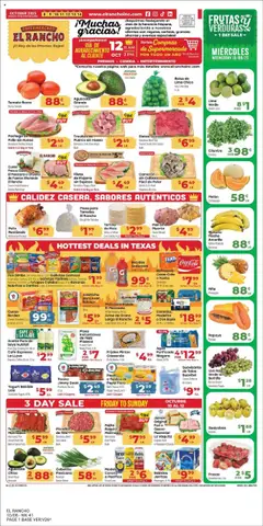 Ad Preview of El Rancho Weekly Ad from 10/08/2025