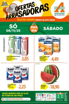 Pré-Visualização do folheto "Ofertas - SP" da loja Atacadão válido a partir de 08/11/2025