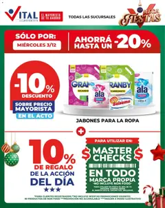 Vista previa del folleto de la tienda Vital válido desde el 03/12/2025 