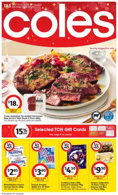 Preview of catalogue Catalogue TAS from shop Coles valid 19/11/2025