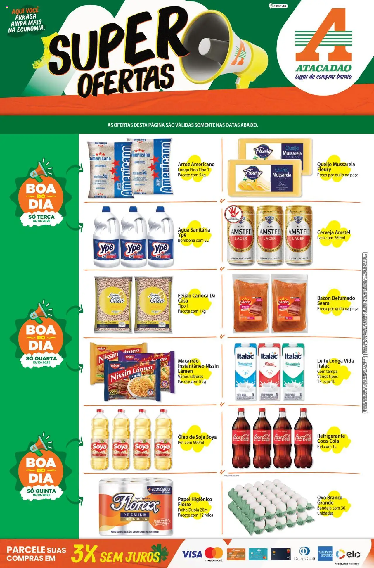 Atacadão folheto "Ofertas - TO" válido a partir de 14/10/2025 - número de página 1