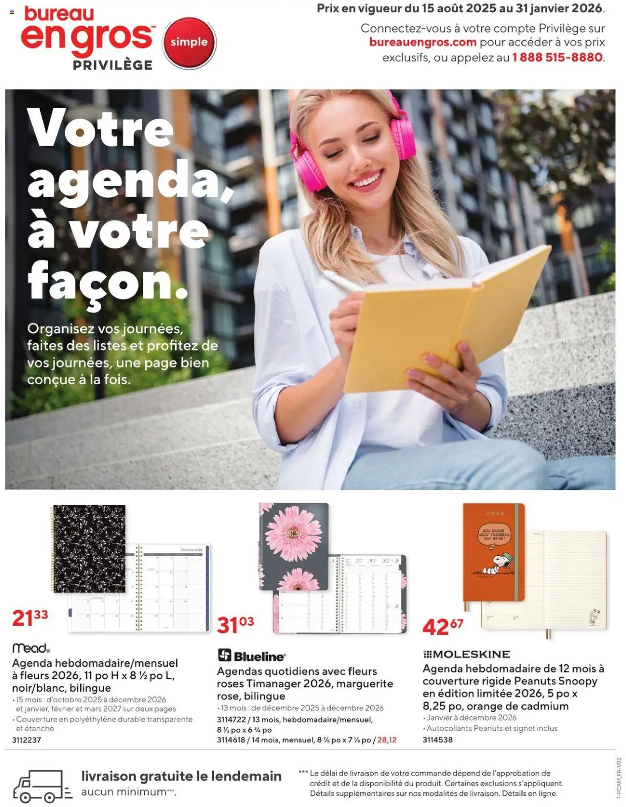 Staples flyer valid from Aug 15, 2025 - page number 1
