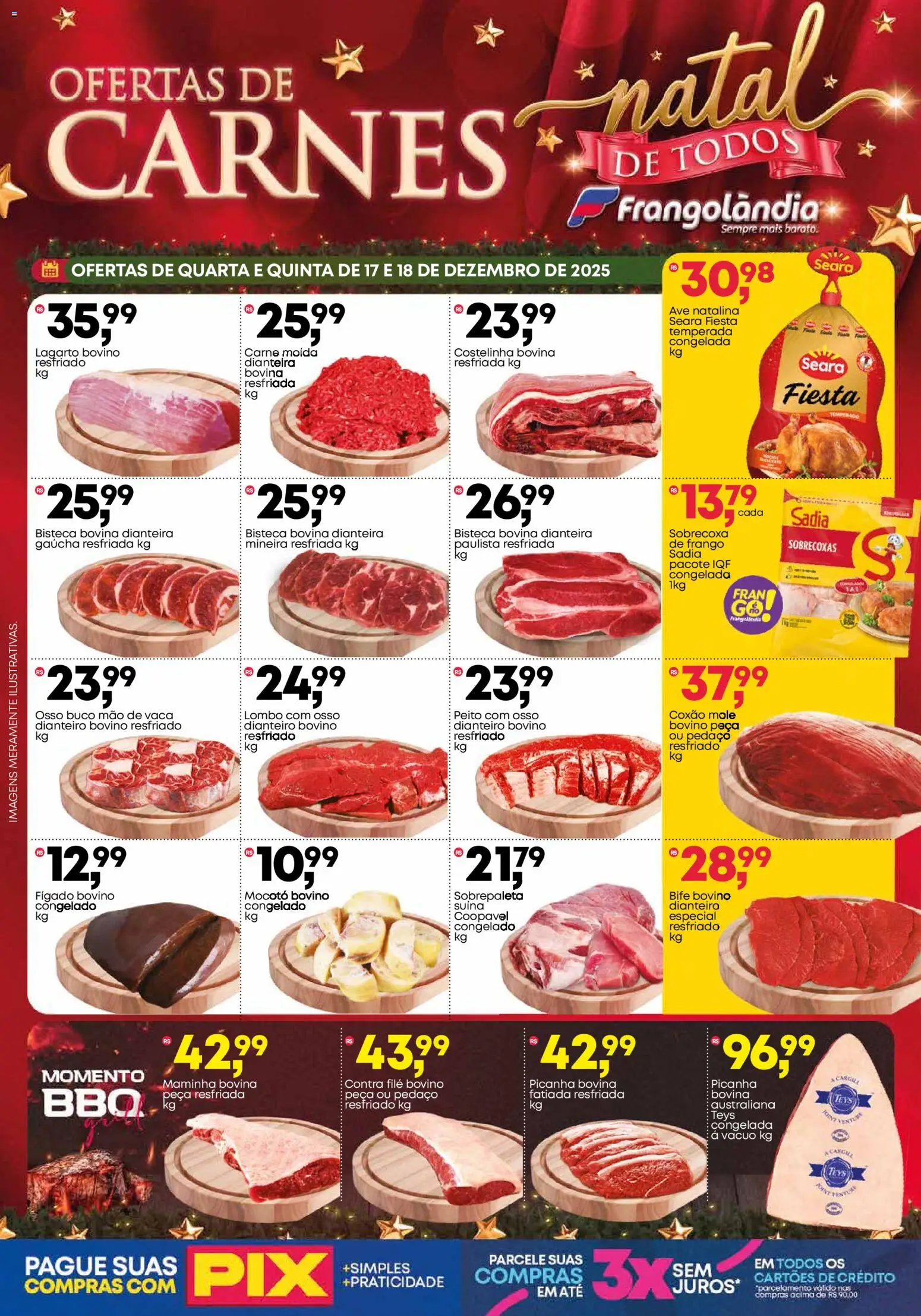Pré-Visualização do folheto "Ofertas da semana" da loja Frangolândia válido a partir de 17/12/2025