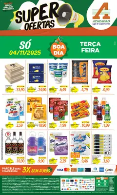Pré-Visualização do folheto "Ofertas - PE" da loja Atacadão válido a partir de 04/11/2025