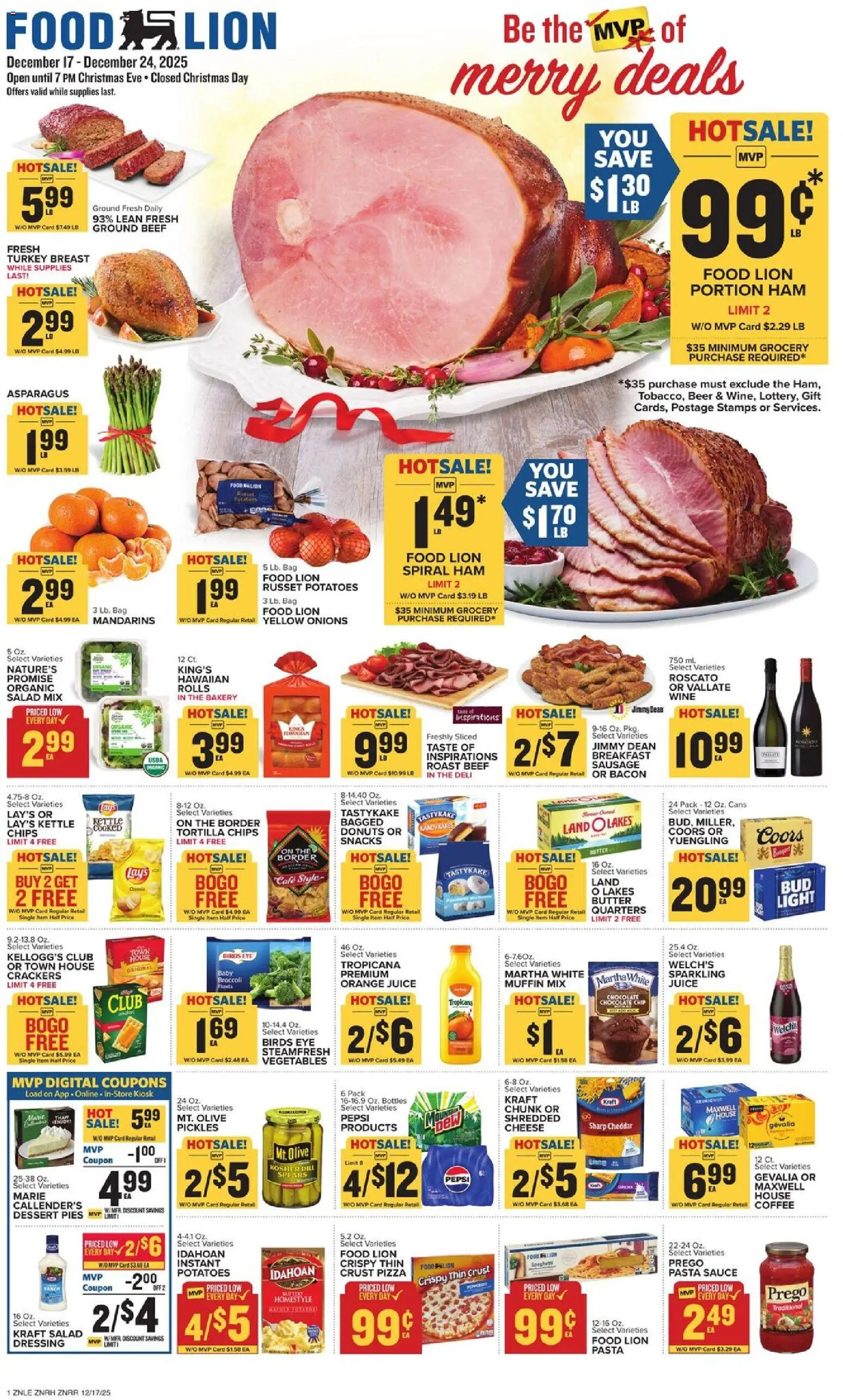 Ad Preview of Food Lion Weekly Ad from 12/17/2025
