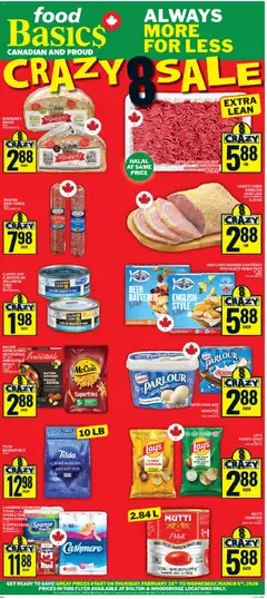 Preview of leaflet Woodbridge from shop Food Basics is valid from Feb 26, 2026