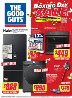 Preview of catalogue Boxing Day Sale from shop The Good Guys valid 24/12/2025