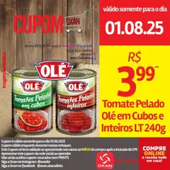 Pré-Visualização do folheto "Ofertas da semana" da loja Oxan Atacadista válido a partir de 01/08/2025