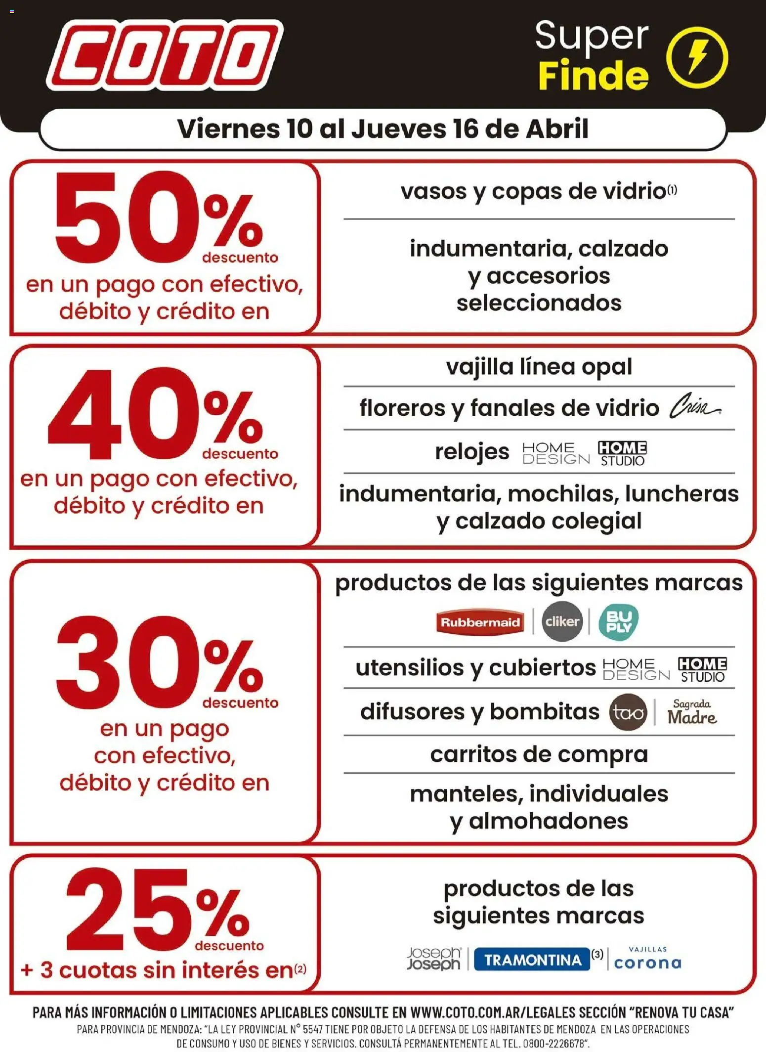 Vista previa del folleto de la tienda Coto válido desde el 10/04/2026 