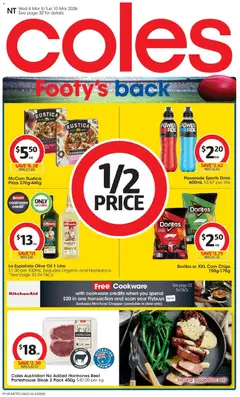 Preview of catalogue Coles catalogue NT from shop Coles valid 04/03/2026