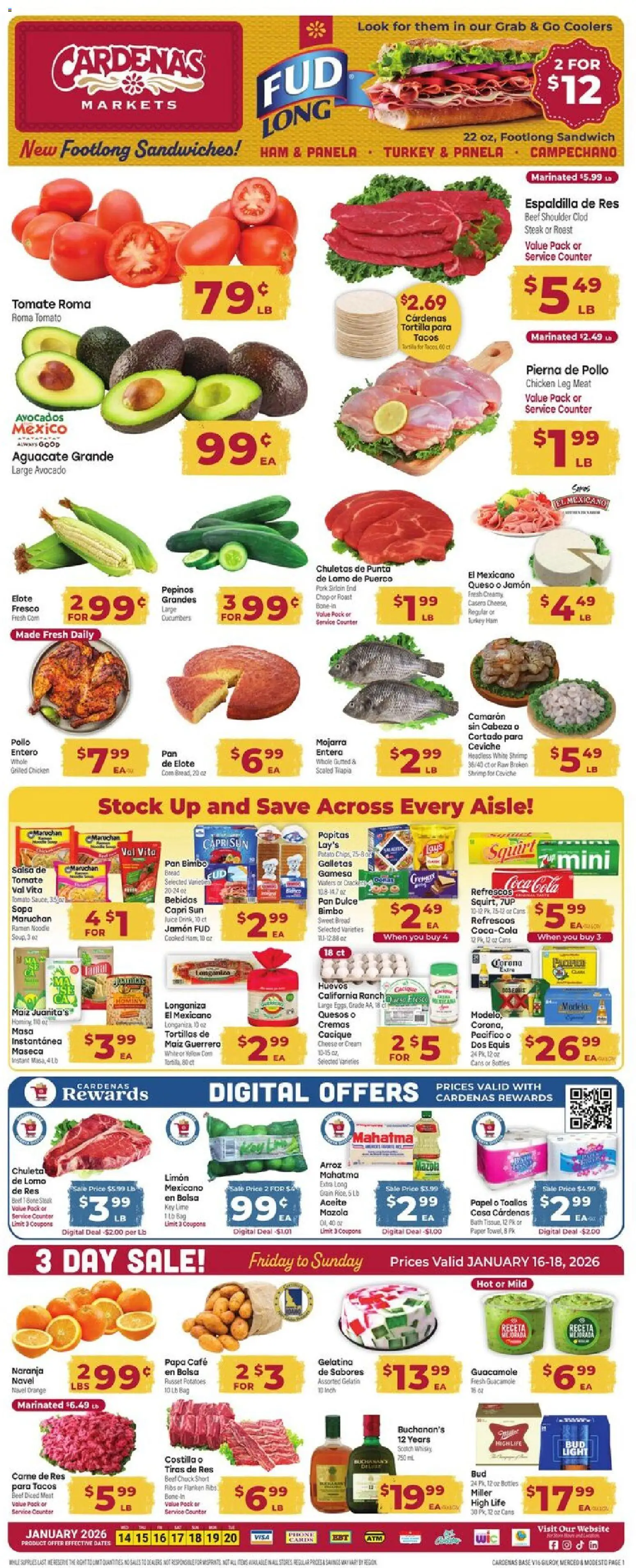 Ad Preview of Cardenas Weekly Ad from 01/14/2026