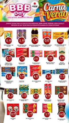 Pré-Visualização do folheto "Ofertas BBB Day" da loja Royal Supermercados válido a partir de 02/02/2026