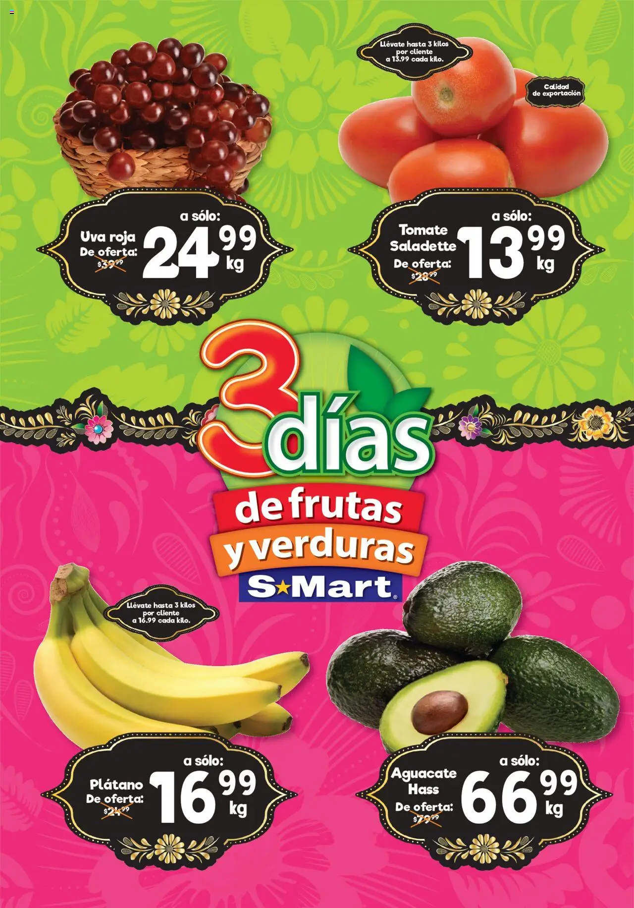Folleto - Monterrey S-Mart y sus promociones válidas desde el 09/09/2025 - Número de página 1