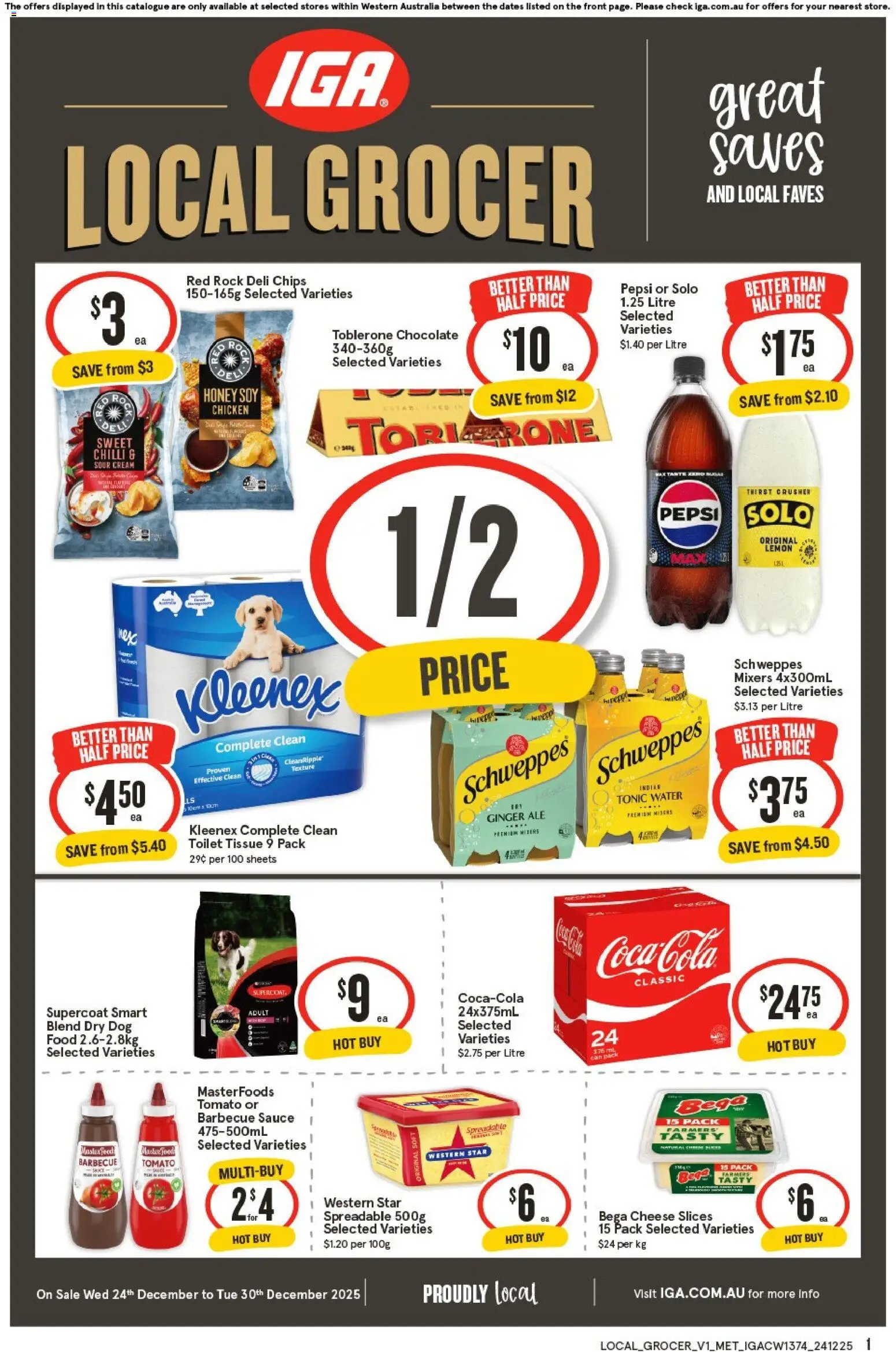 Preview of catalogue Local Grocer WA from shop IGA valid 24/12/2025