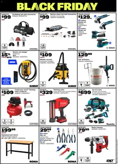 Preview of leaflet Black Friday Flyer from shop Rona is valid from Nov 27, 2025 | Page: 7