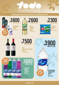 Vista previa del folleto de la tienda Supermercados TODO válido desde el 07/04/2026 