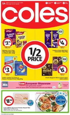 Preview of catalogue Catalogue SA from shop Coles valid 08/10/2025