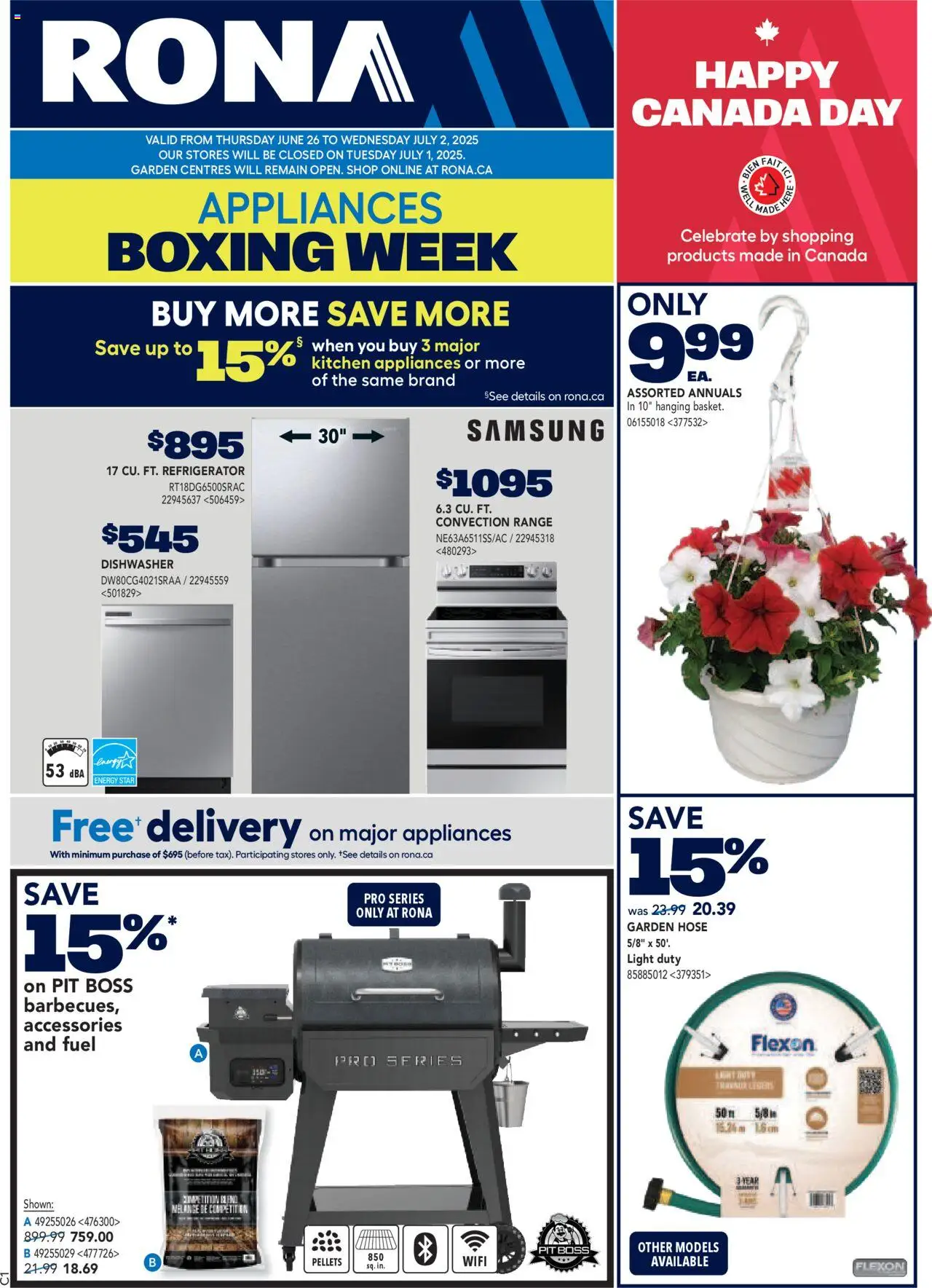 Rona flyer valid from Jun 26, 2025 - page number 1