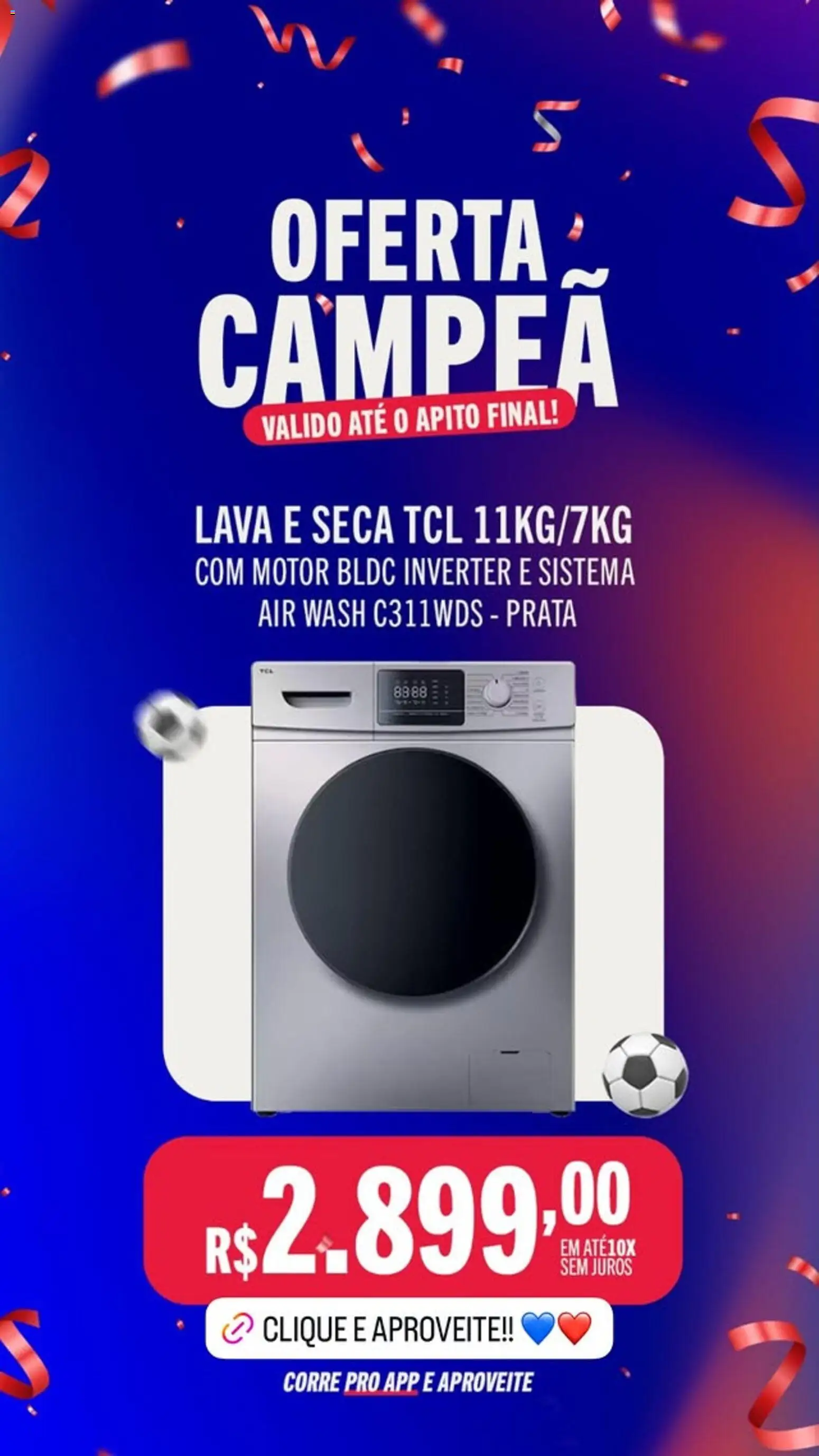 Pré-Visualização do folheto "Promoções" da loja Casas Bahia válido a partir de 13/02/2026