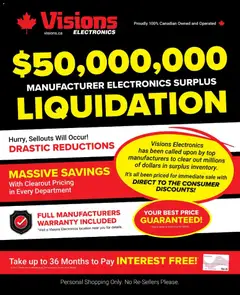 Preview of leaflet Weekly flyer / circulaire from shop Visions is valid from Feb 13, 2026