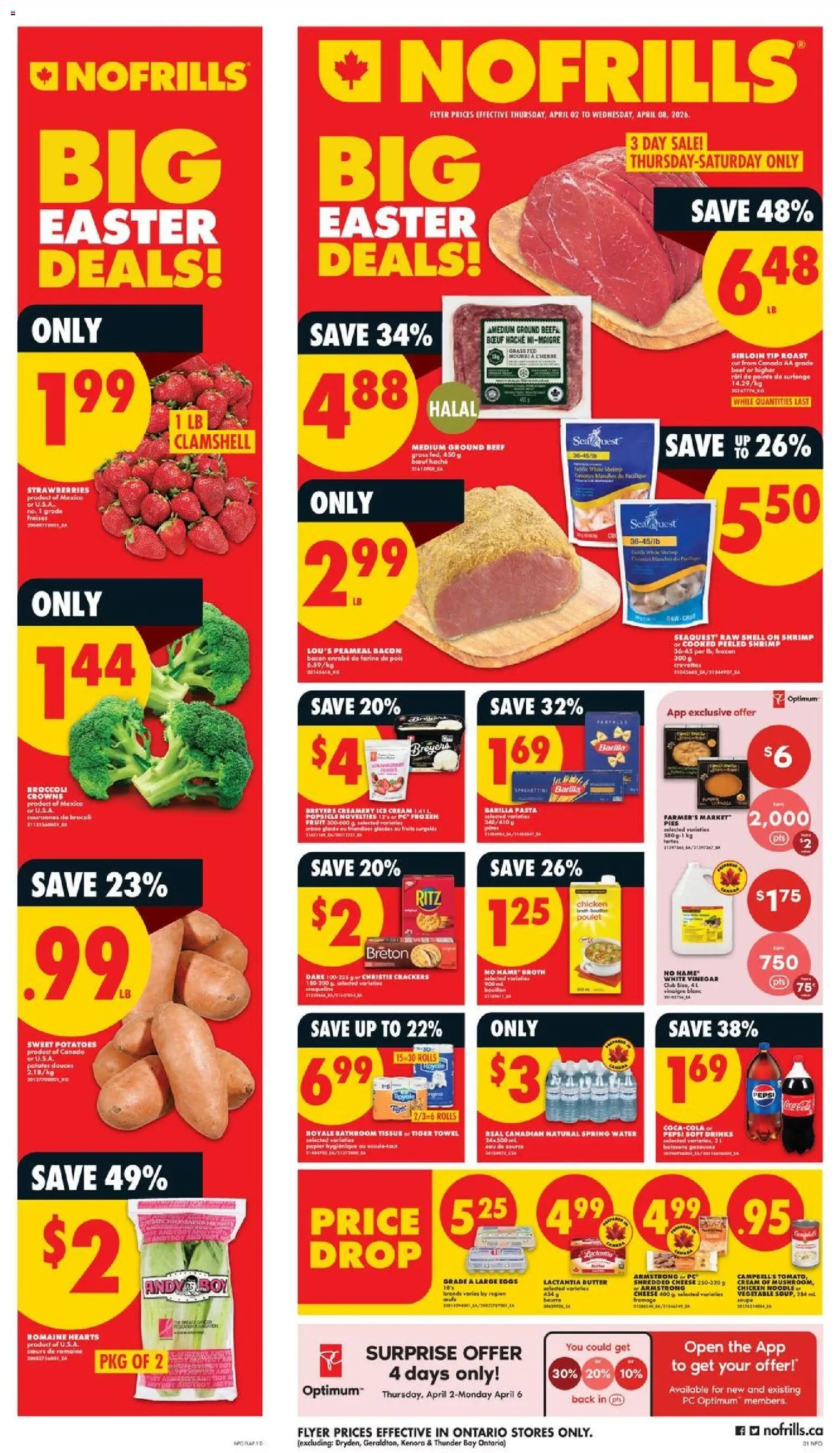 Preview of leaflet No Frills weekly flyer / circulaire from shop No Frills is valid from Apr 02, 2026