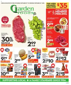Preview of leaflet Garden Foods from shop Longo's is valid from Sep 18, 2025
