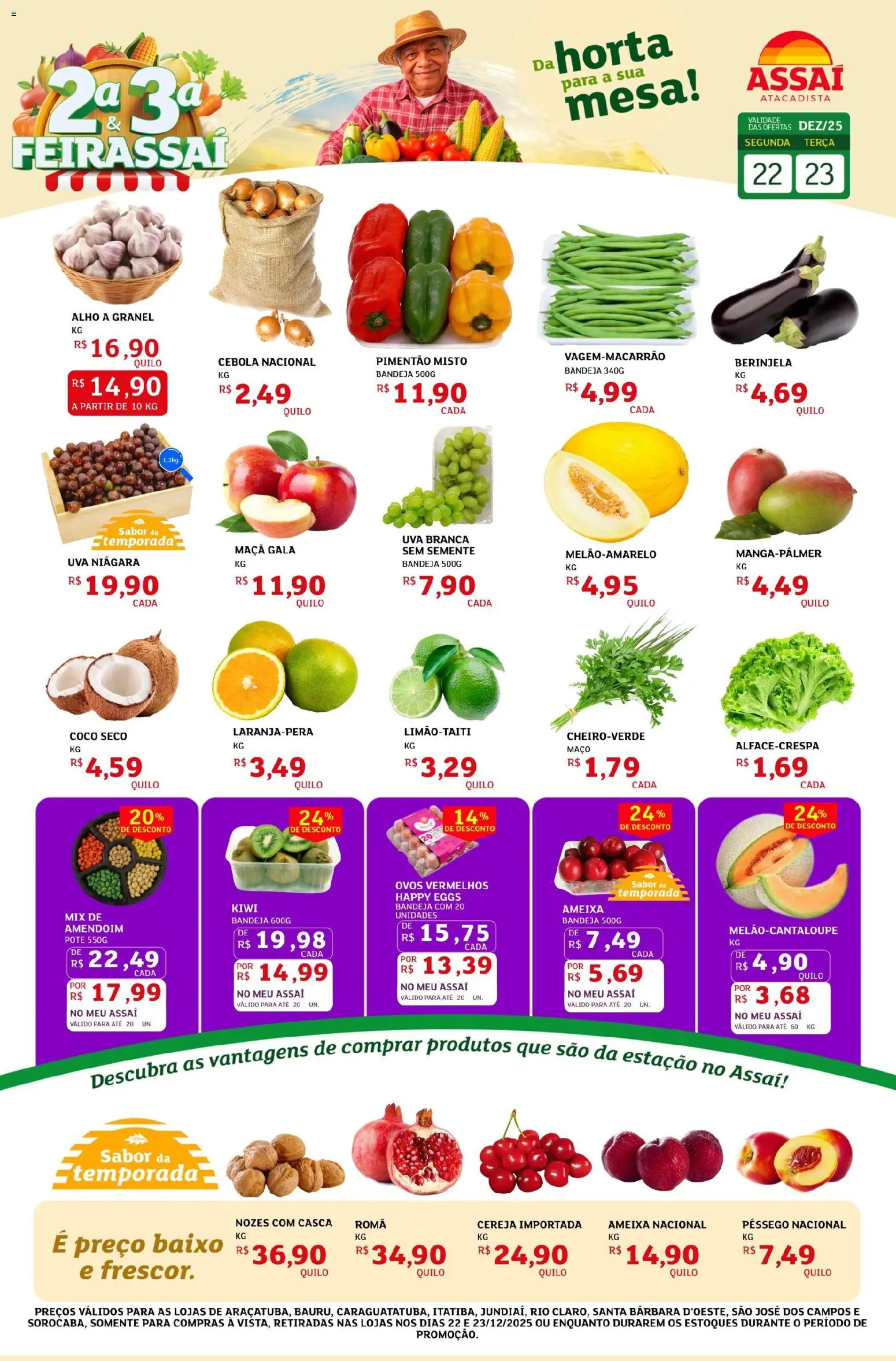 Pré-Visualização do folheto "Encarte - SP" da loja Assaí Atacadista válido a partir de 22/12/2025
