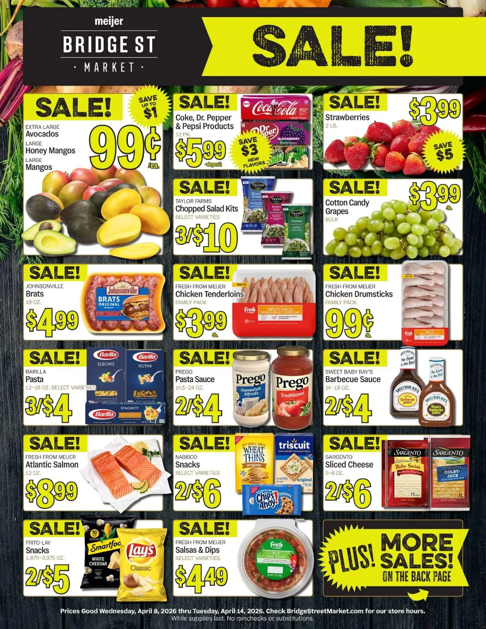 Ad Preview of Meijer Meijer Bridge Street Market from 04/08/2026