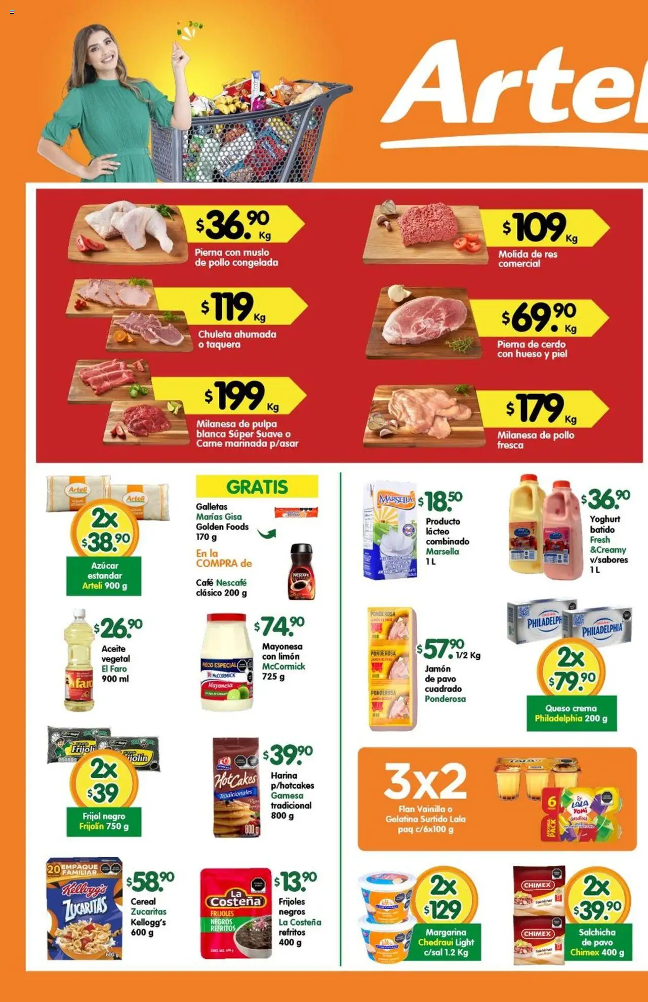 Folleto Express Arteli y sus promociones válidas desde el 13/10/2025 - Número de página 1