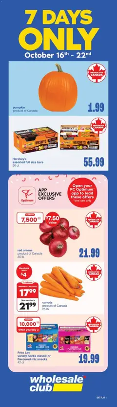 Preview of leaflet Weekly flyer / circulaire from shop Wholesale Club is valid from Oct 23, 2025 | Page: 3