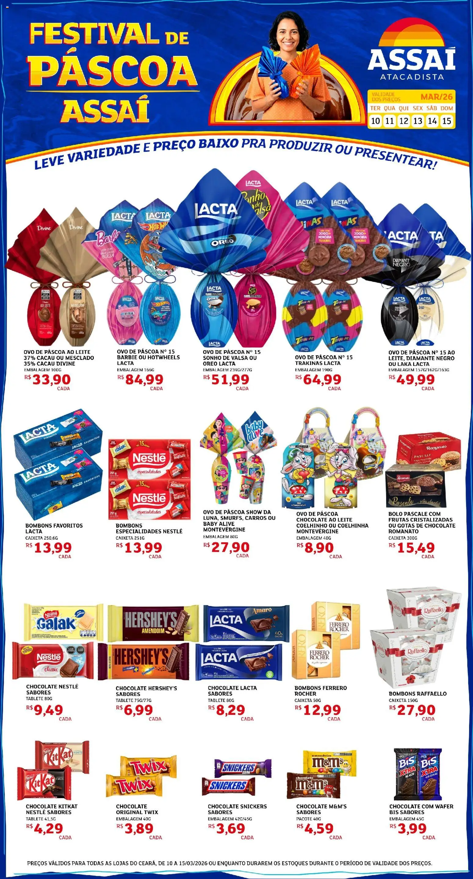Pré-Visualização do folheto "Assaí Atacadista ofertas - CE" da loja Assaí Atacadista válido a partir de 10/03/2026