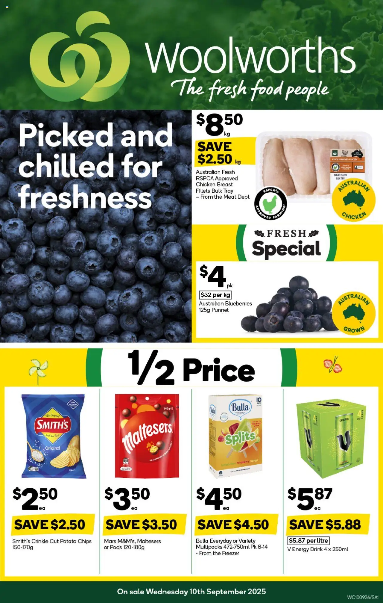Woolworths catalogue valid from 10/09/2025 - page 1