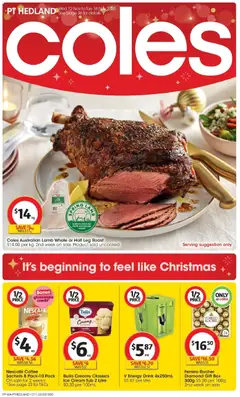 Preview of catalogue Catalogue PT Hedland from shop Coles valid 12/11/2025