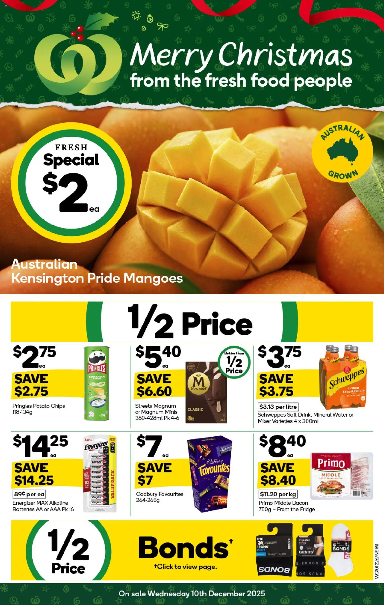 Preview of catalogue Weekly Specials Catalogue NSW from shop Woolworths valid 10/12/2025