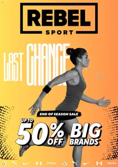 Preview of catalogue Catalogue from shop Rebel Sport valid 22 Sept 2025
