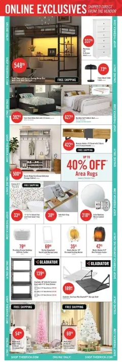 Preview of leaflet Weekly flyer / circulaire from shop The Brick is valid from Oct 28, 2025 | Page: 18