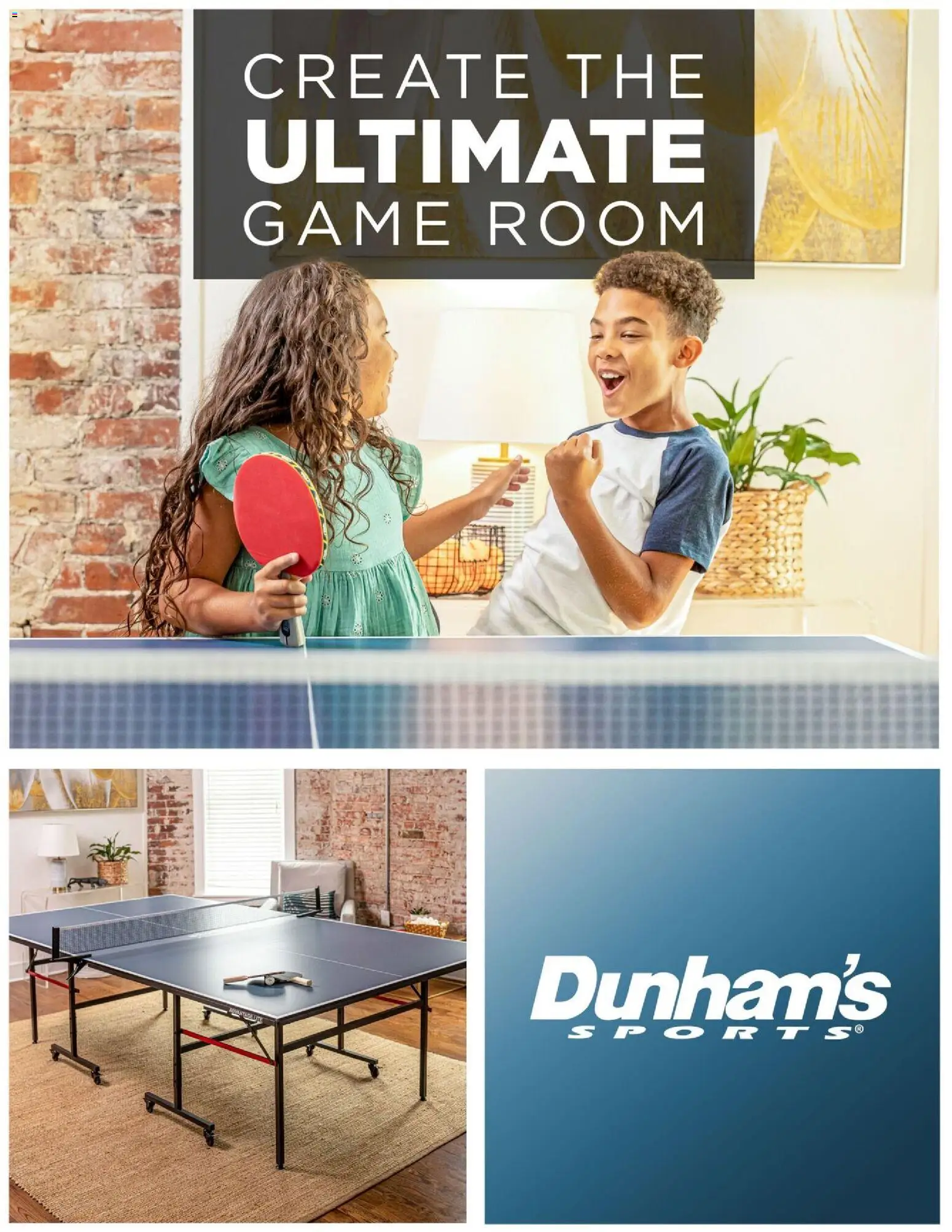 Ad Preview of Dunham's Sports Recreation Room & Indoor Games Guide from 11/06/2025