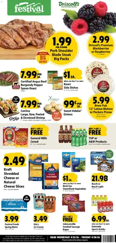 Ad Preview of Festival Foods Festival Foods Weekly Ad from 04/22/2026