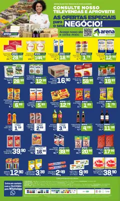 Pré-Visualização do folheto "Ofertas Especiais" da loja Arena Atacado válido a partir de 09/02/2026