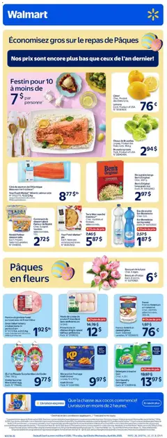 Preview of leaflet Walmart circulaire from shop Walmart is valid from Apr 02, 2026